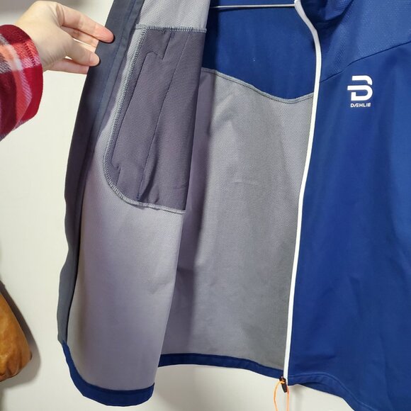 BJORN DAEHLIE Prime Jacket Cross Country Skiing Soft Shell Blue Women's Large - Picture 8 of 14